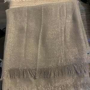 Silver Shimmer Scarf
